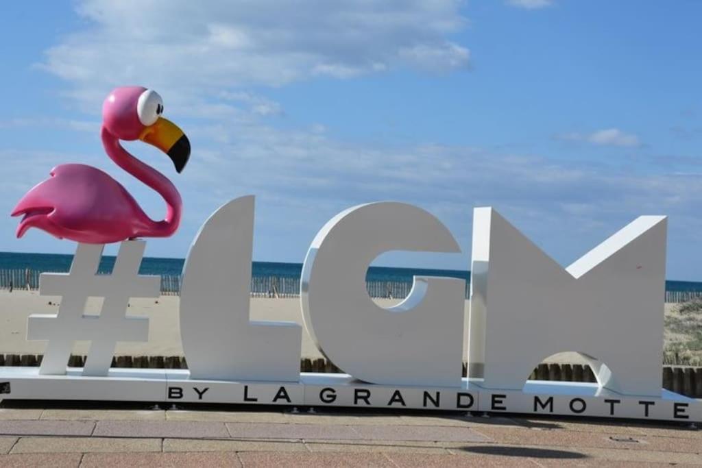 Superbe Studio Au Calme A 8Mn De La Plage ラ・グランド・モット エクステリア 写真